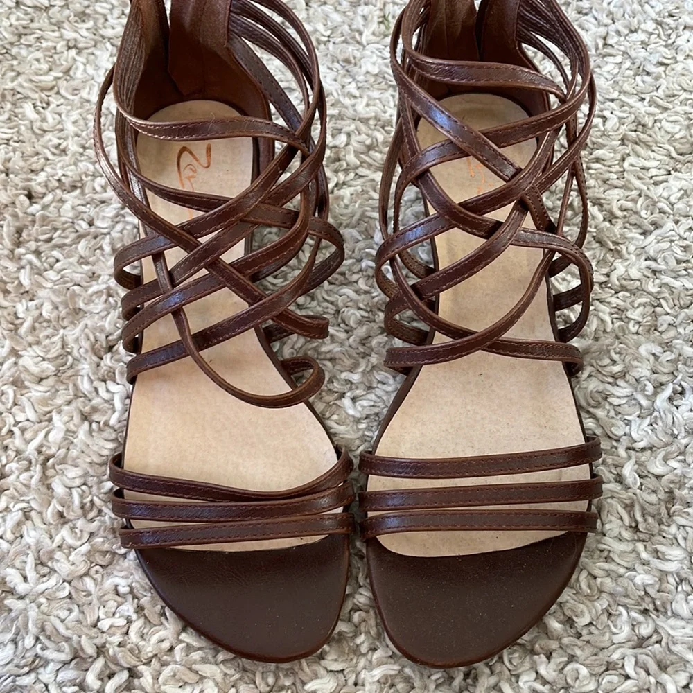 Brown Sandals - Picture 2 of 2